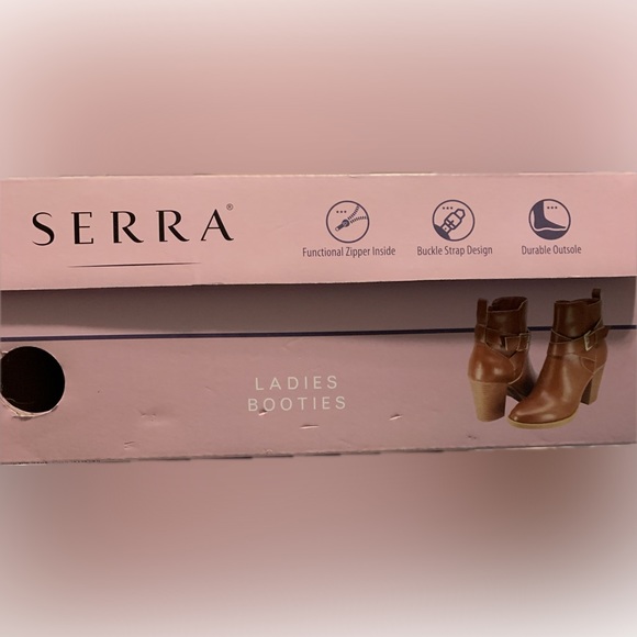 Serra women’s -Ladies booties size 7, brown - Picture 6 of 12